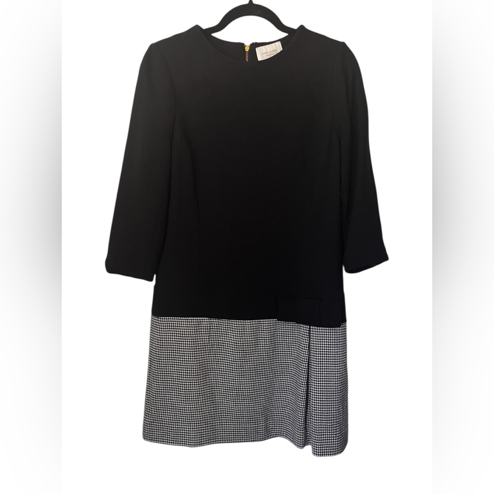 Kate Spade New York Houndstooth Caravelle Dress Size 6